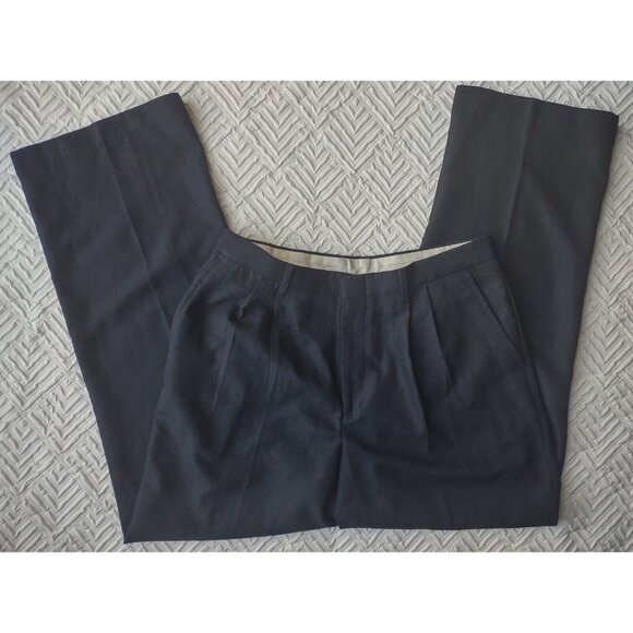 Bundle: Class Club Boys Khaki Navy Casual & Dress Pants Size 16 (h) Husky ~ EXC - Picture 4 of 10